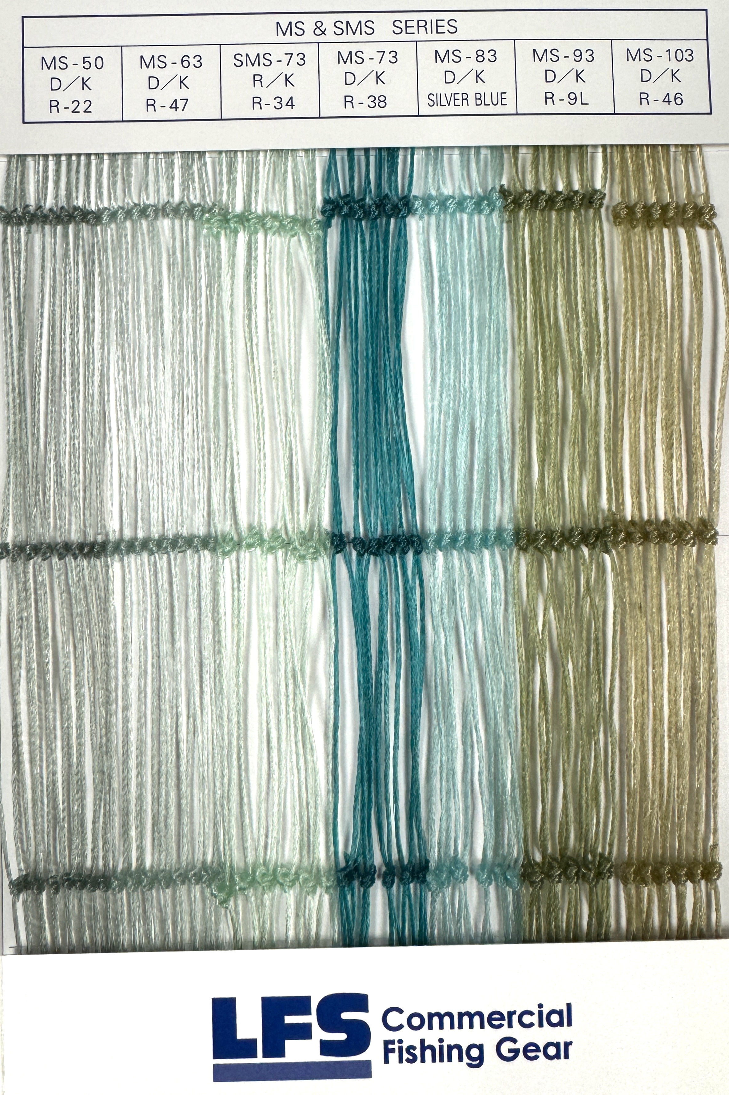 Miracle Strand Net Color Guide